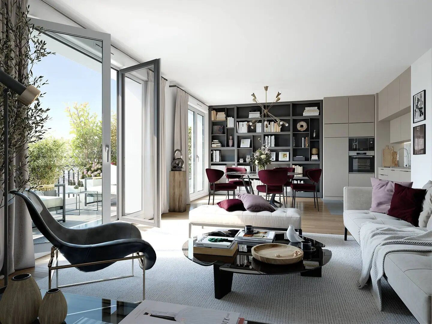 Appartement à vendre, 62m², Bussy-Saint-Georges