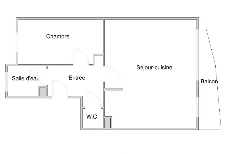 Appartement à vendre, 46m², Viry-Châtillon