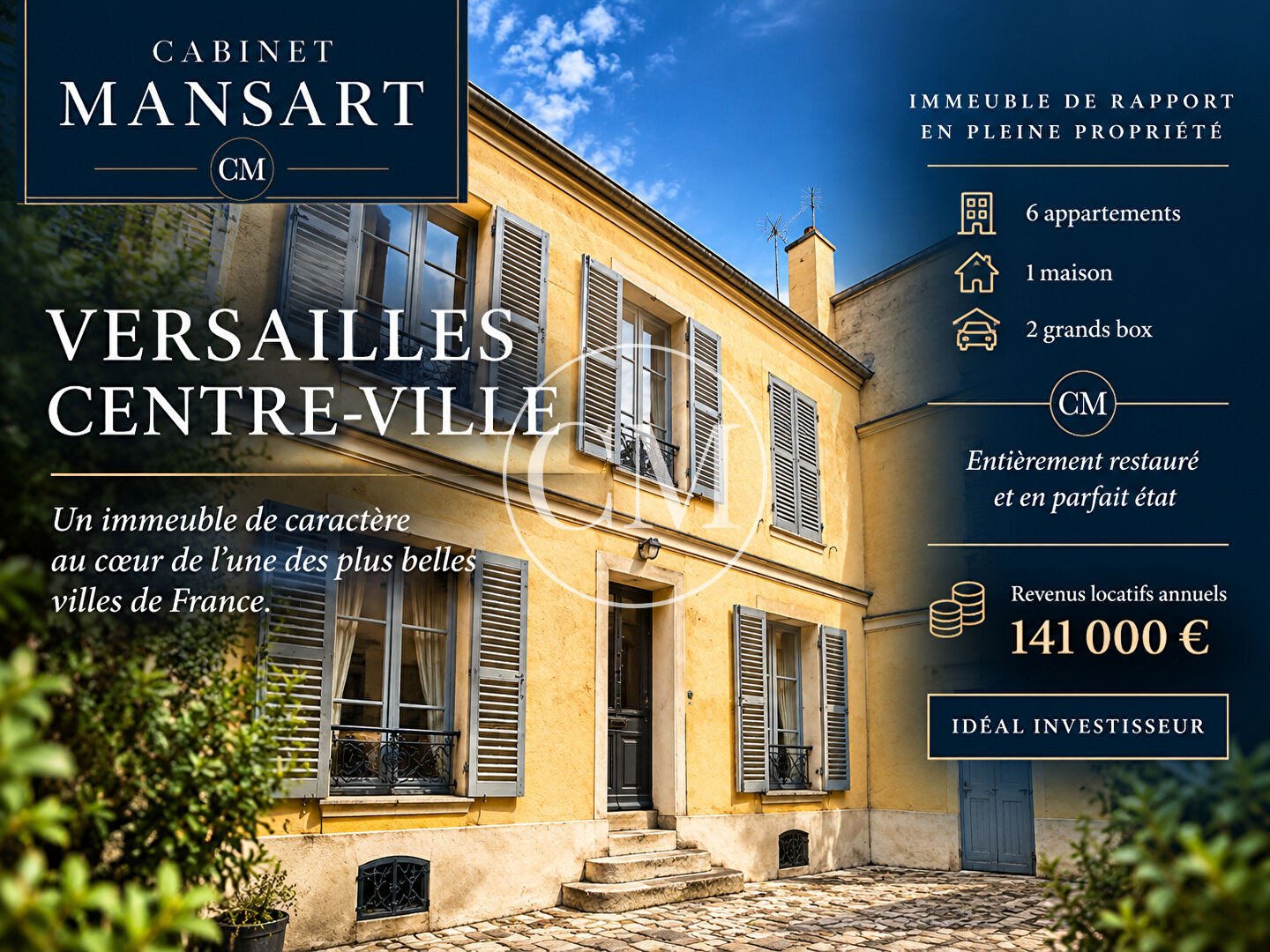 Appartement à vendre, 529m², Versailles