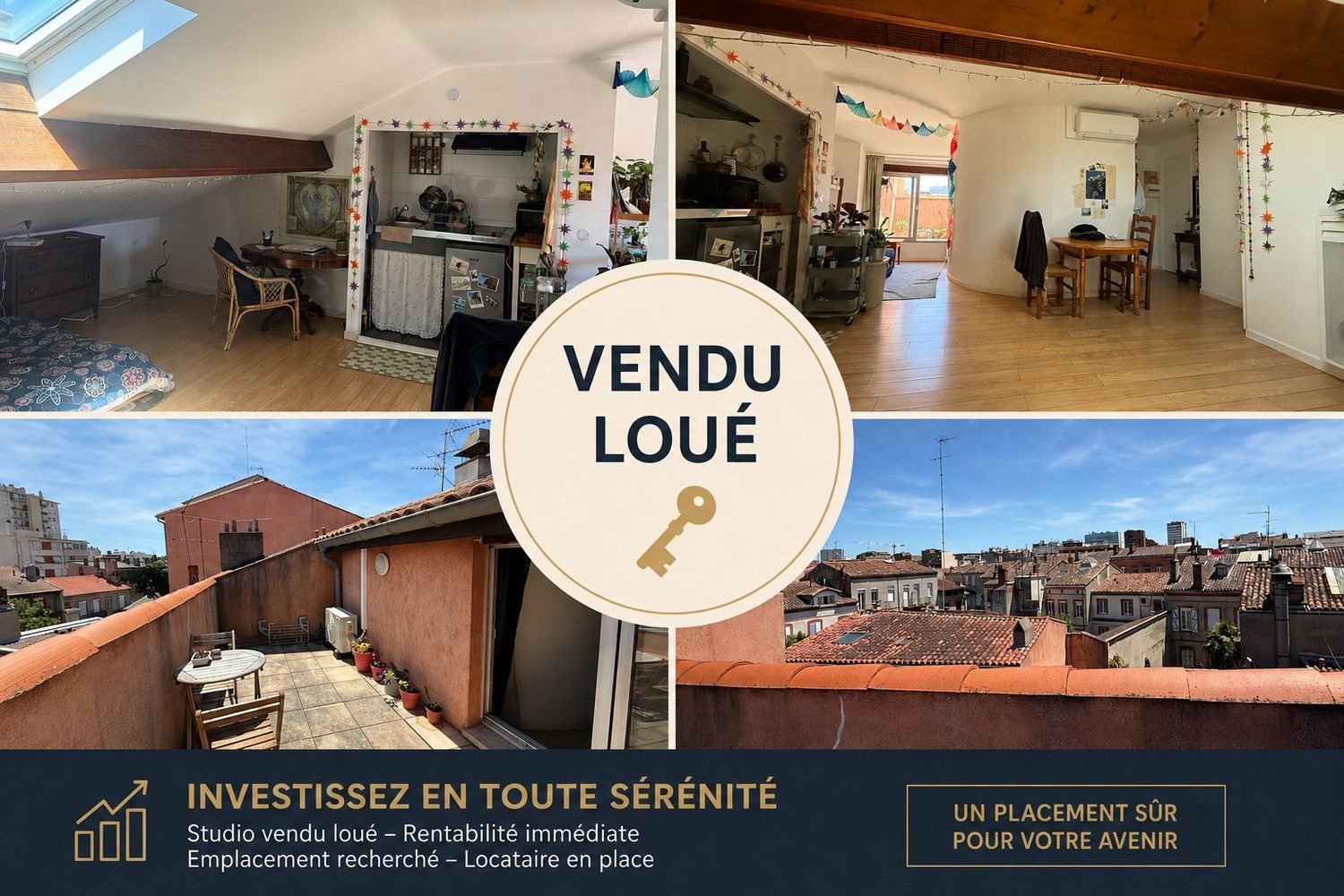 Appartement à vendre, 23m², Toulouse