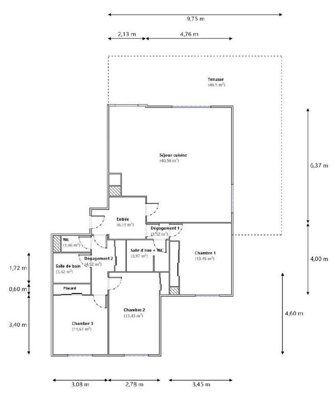 Appartement à vendre, 100m², Antibes