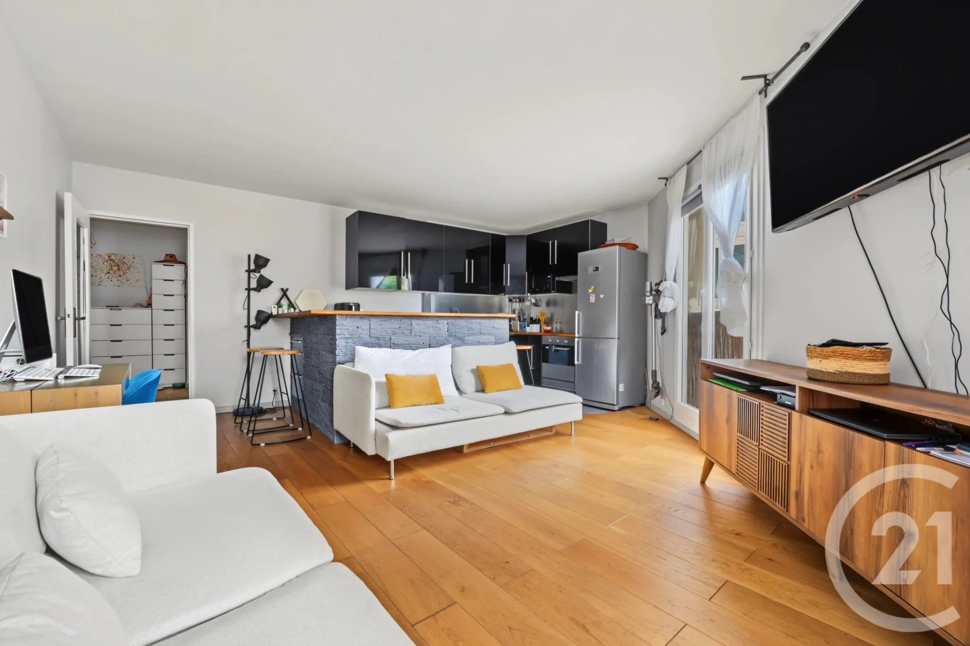 Appartement à vendre, 58m², Issy-les-Moulineaux