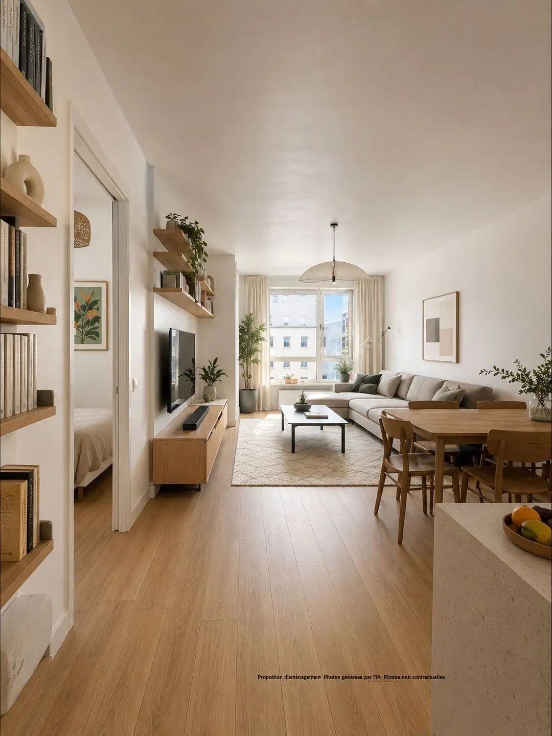 Appartement à vendre, 66m², Paris 20ème