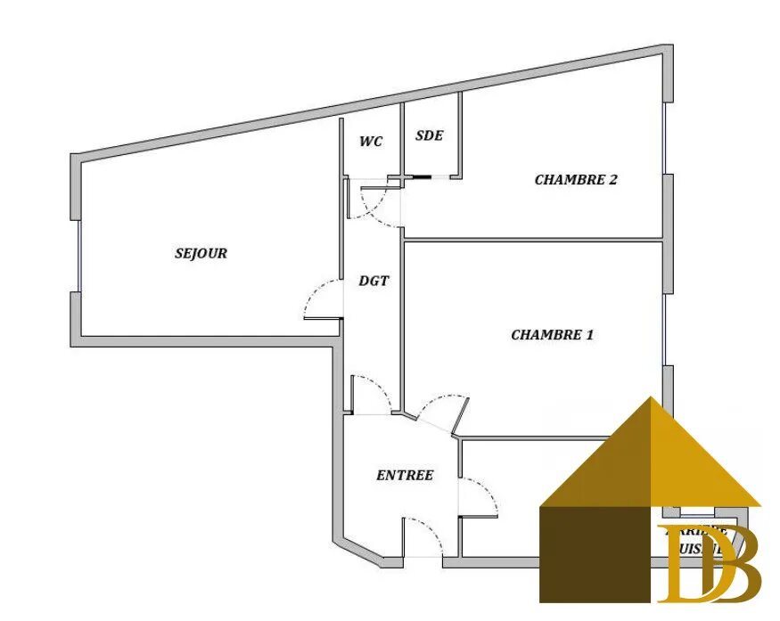 Appartement à vendre, 48m², Maisons-Alfort