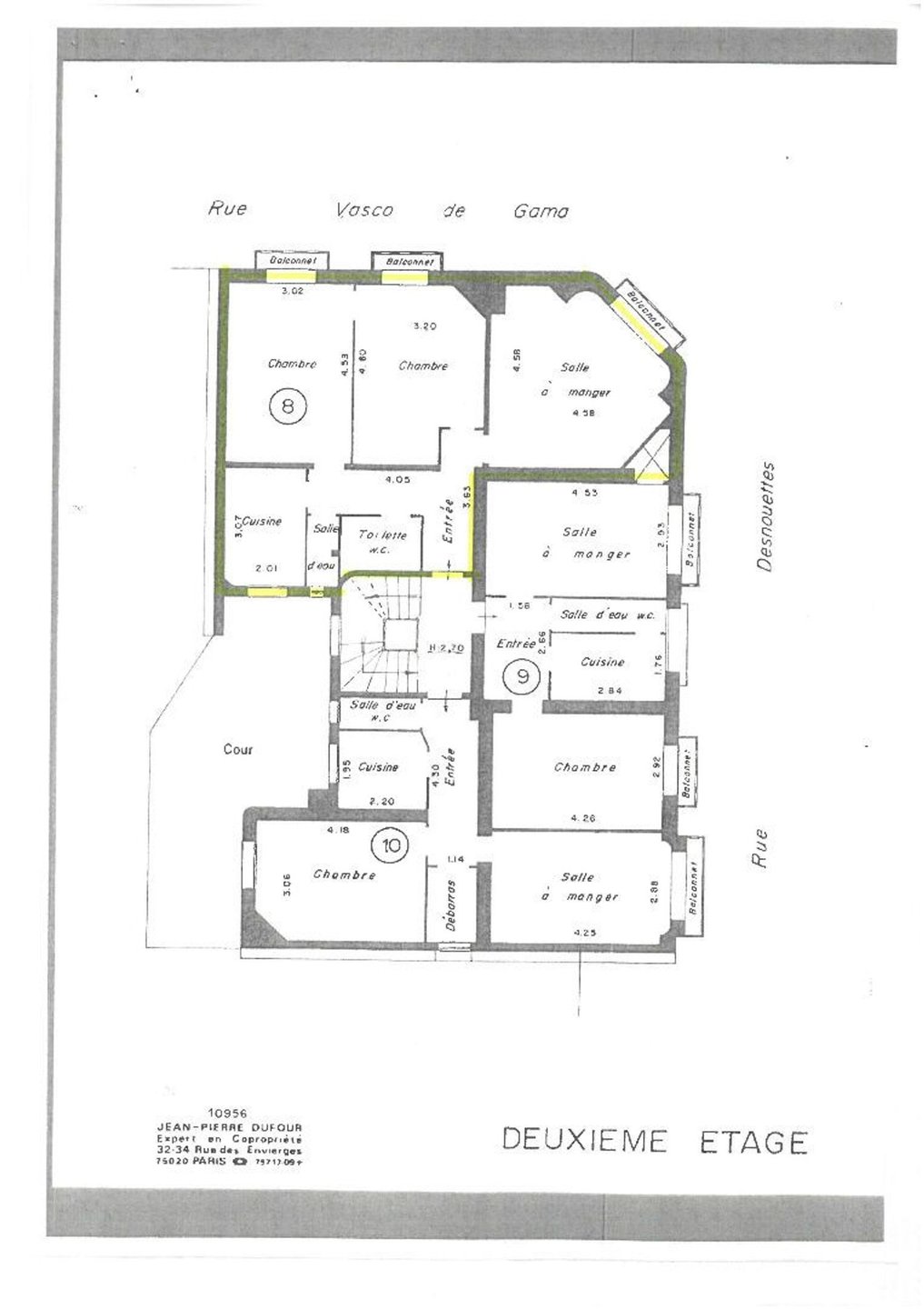 Appartement à vendre, 60m², Paris 15ème