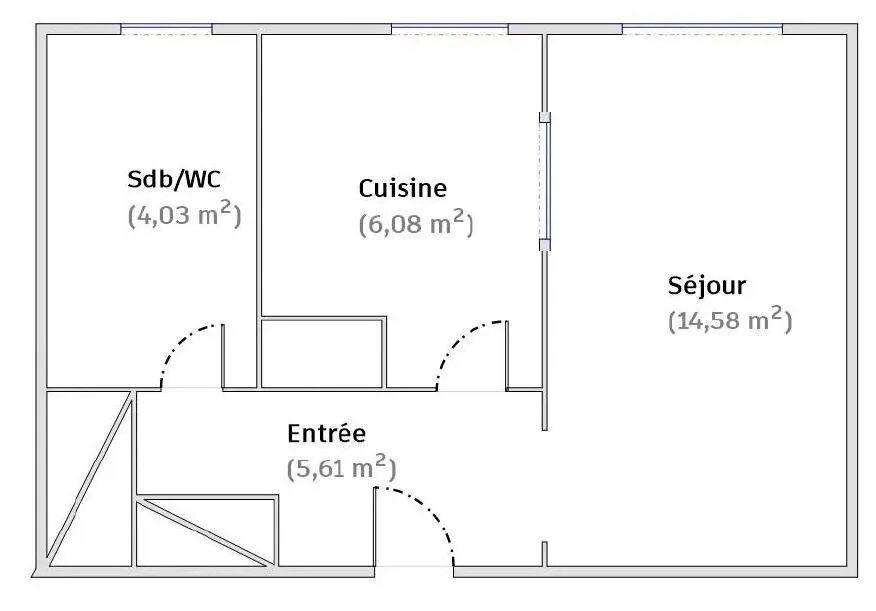 Appartement à louer, 30m², Chatou