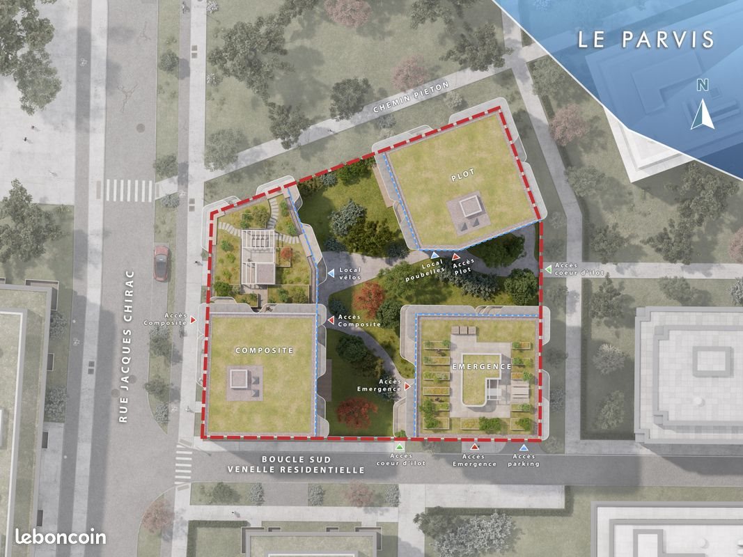 Appartement à vendre, 68m², Metz