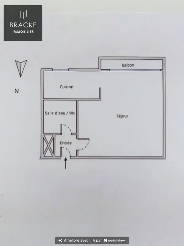 Appartement à vendre, 27m², Asnières-sur-Seine