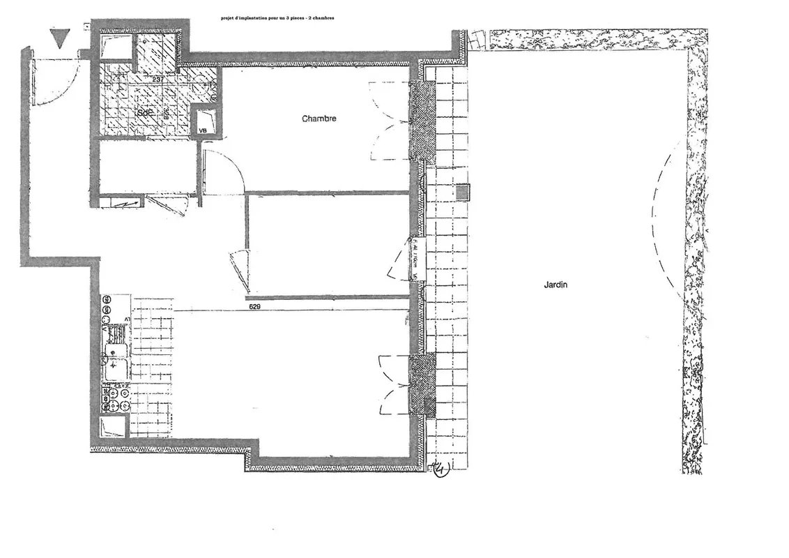 Appartement à vendre, 56m², Courbevoie