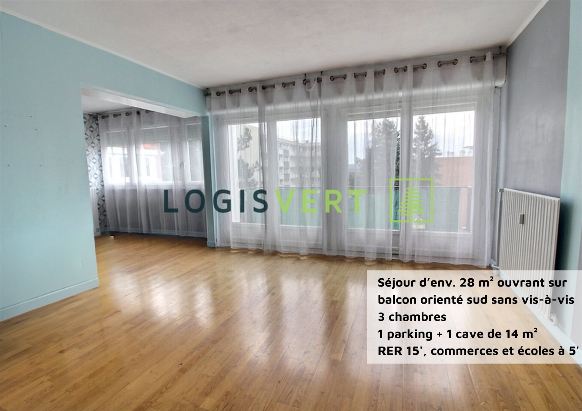 Appartement à vendre, 91m², Palaiseau