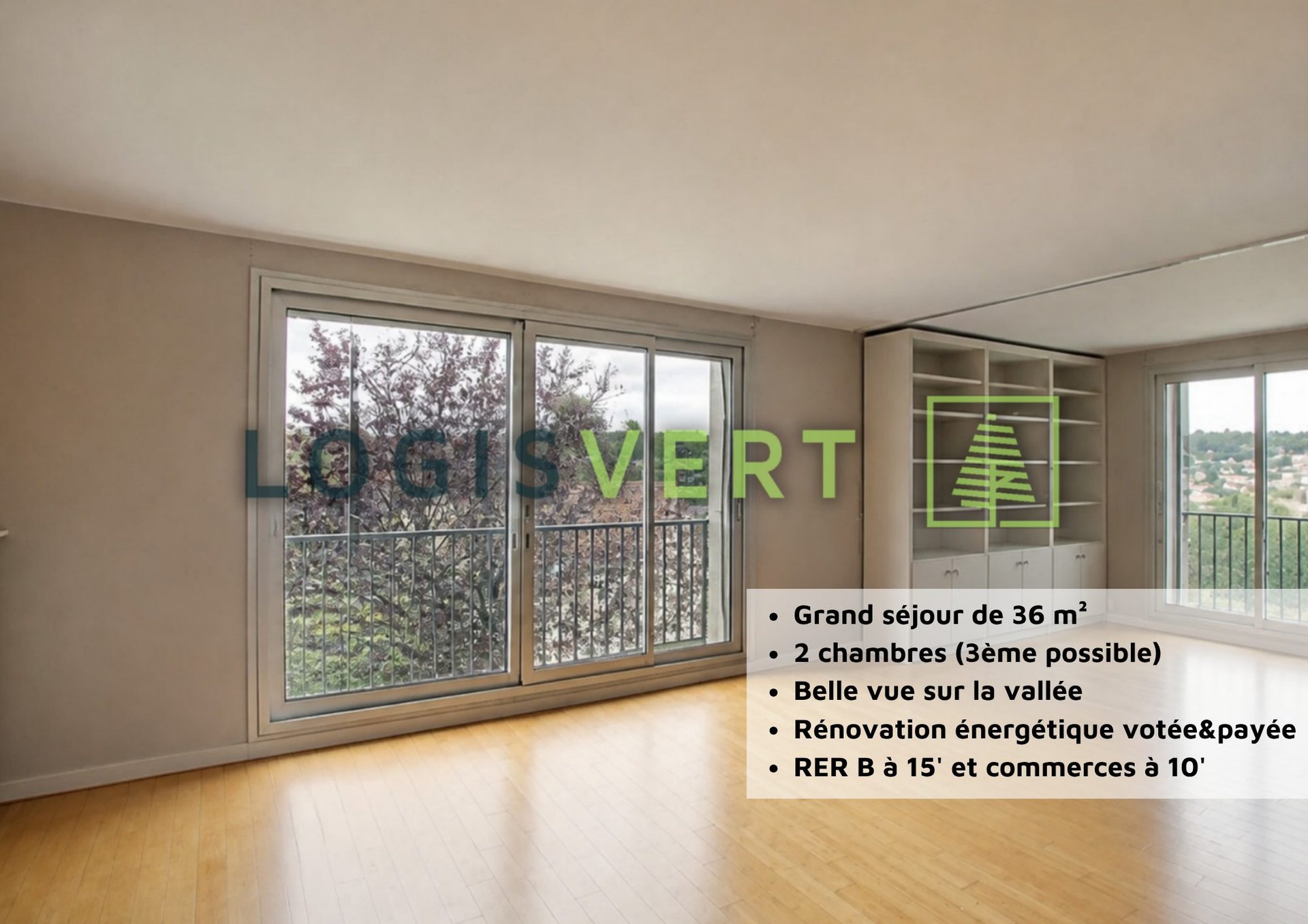 Appartement à vendre, 85m², Villebon-sur-Yvette