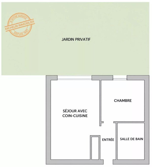 Appartement à louer, 32m², Champagne-au-Mont-d'Or