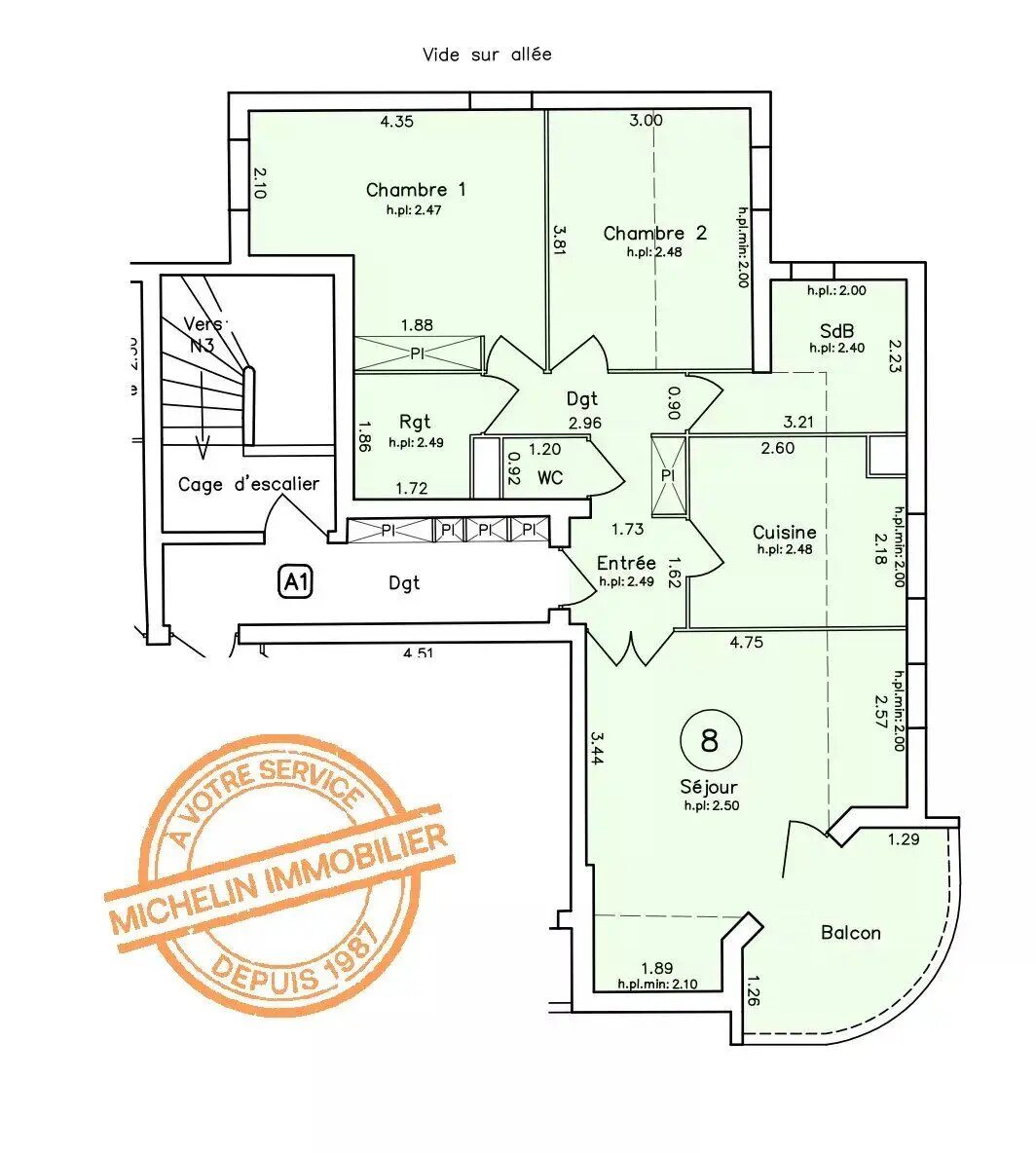 Appartement à vendre, 70m², Limonest