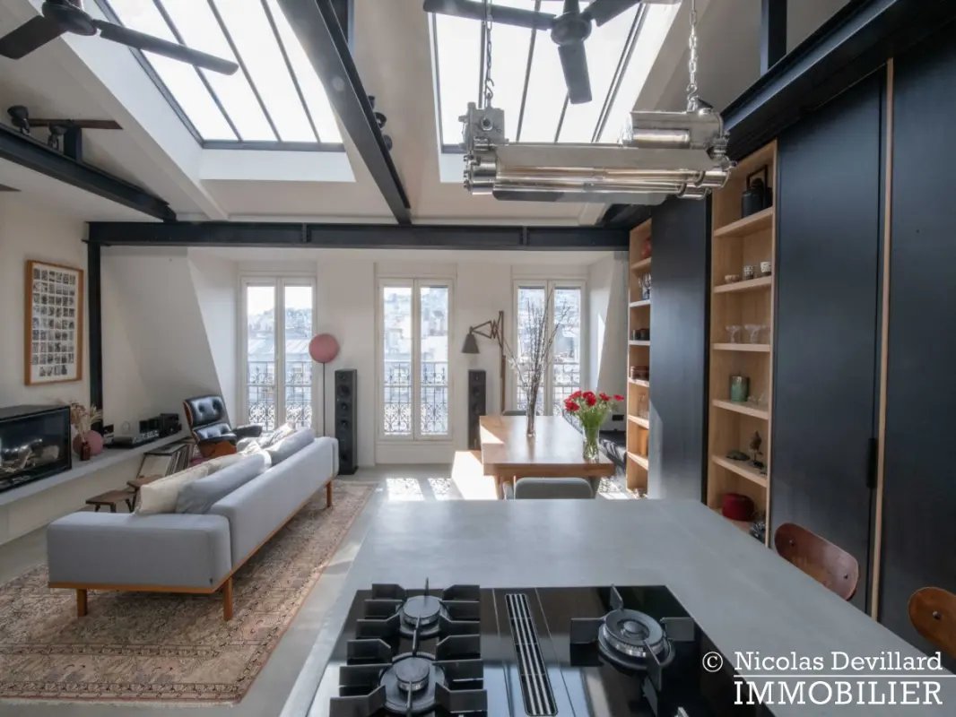 Appartement à louer, 90m², Paris 18ème