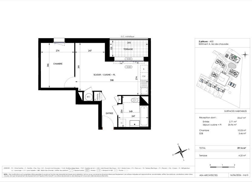 Appartement à vendre, 39m², Guérande