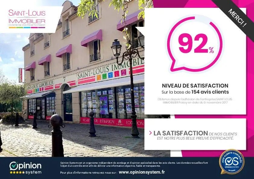 Appartement à vendre, 30m², Poissy