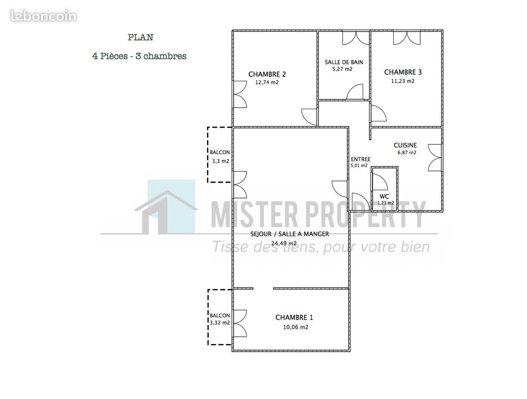 Appartement à vendre, 77m², Rueil-Malmaison