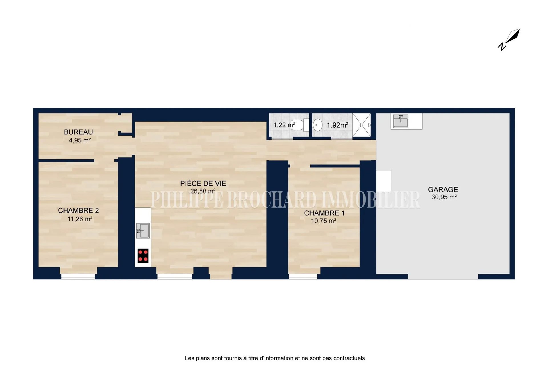 Maison à vendre, 59m², Le Champ-Saint-Père