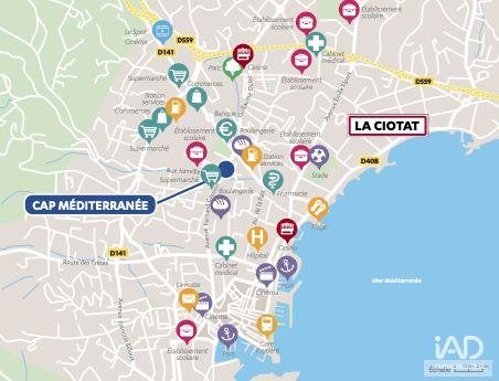 Appartement à vendre, 39m², La Ciotat