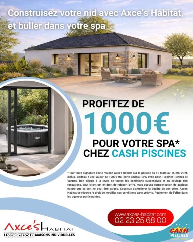Maison à vendre, 5m², Guer
