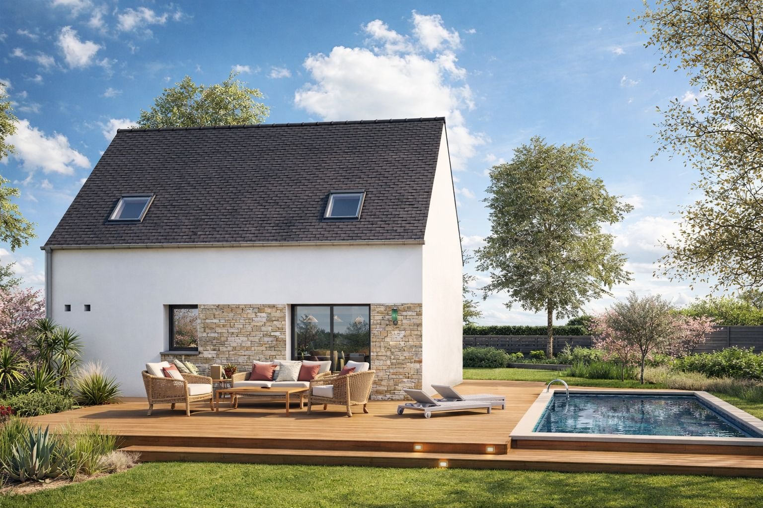 Maison à vendre, 77m², Saint-Sauveur-des-Landes