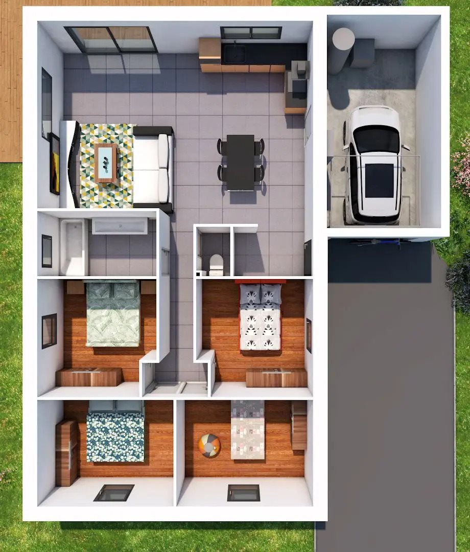 Maison à vendre, 105m², Brandérion