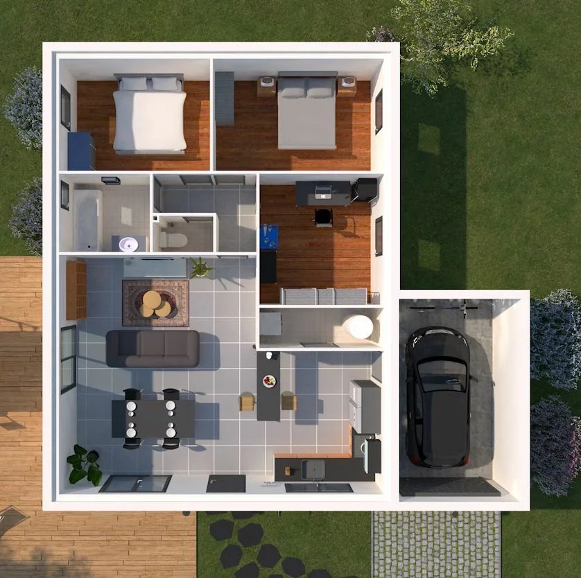 Maison à vendre, 79m², Merdrignac