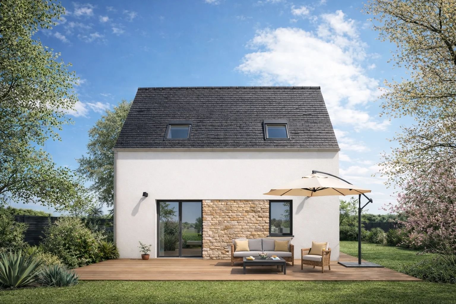 Maison à vendre, 81m², Le Vivier-sur-Mer