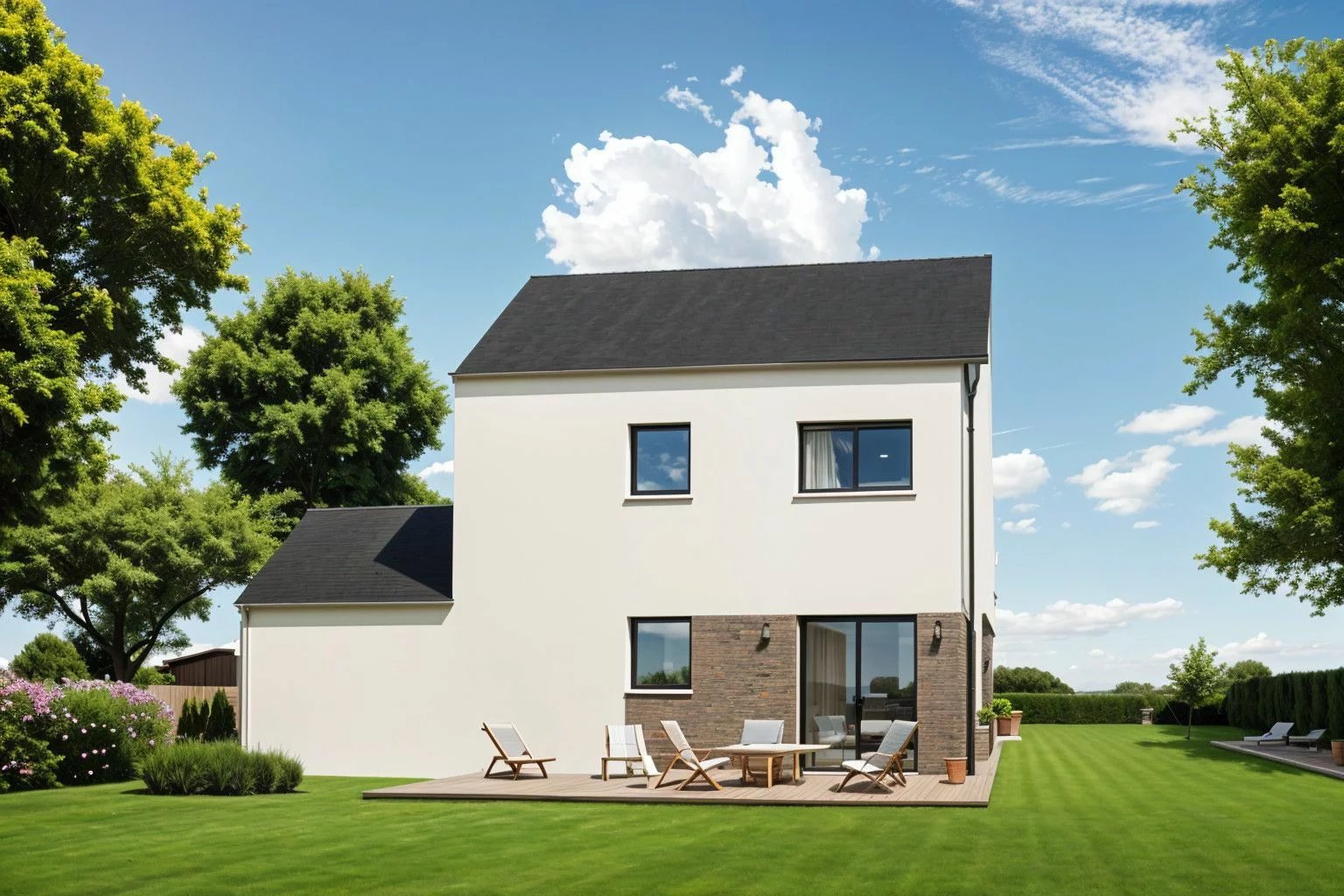 Maison à vendre, 82m², Saint-Aubin-des-Landes