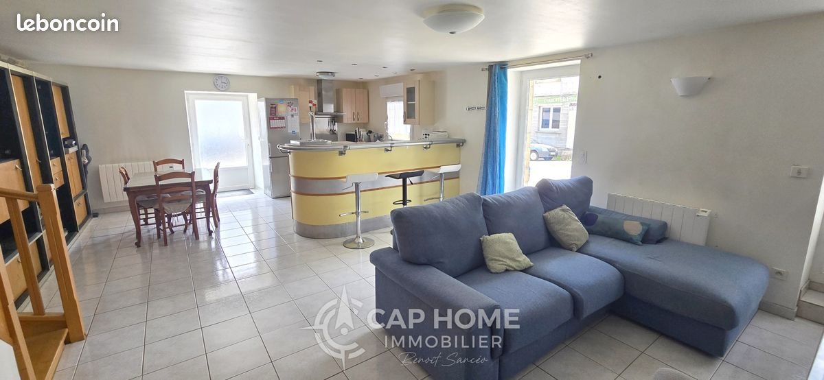 Maison à vendre, 95m², Locunolé