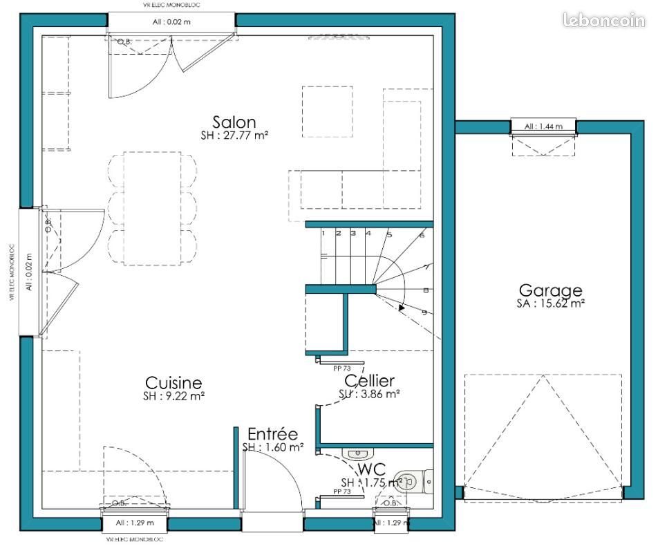 Maison à vendre, 85m², Cernay
