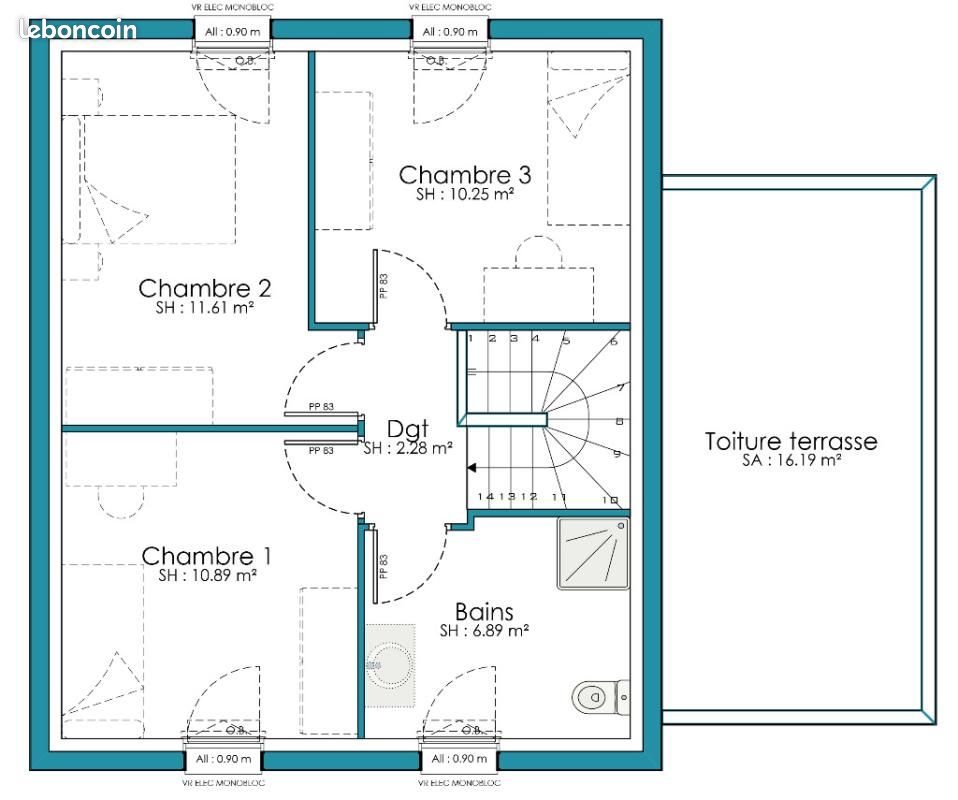 Maison à vendre, 85m², Cernay