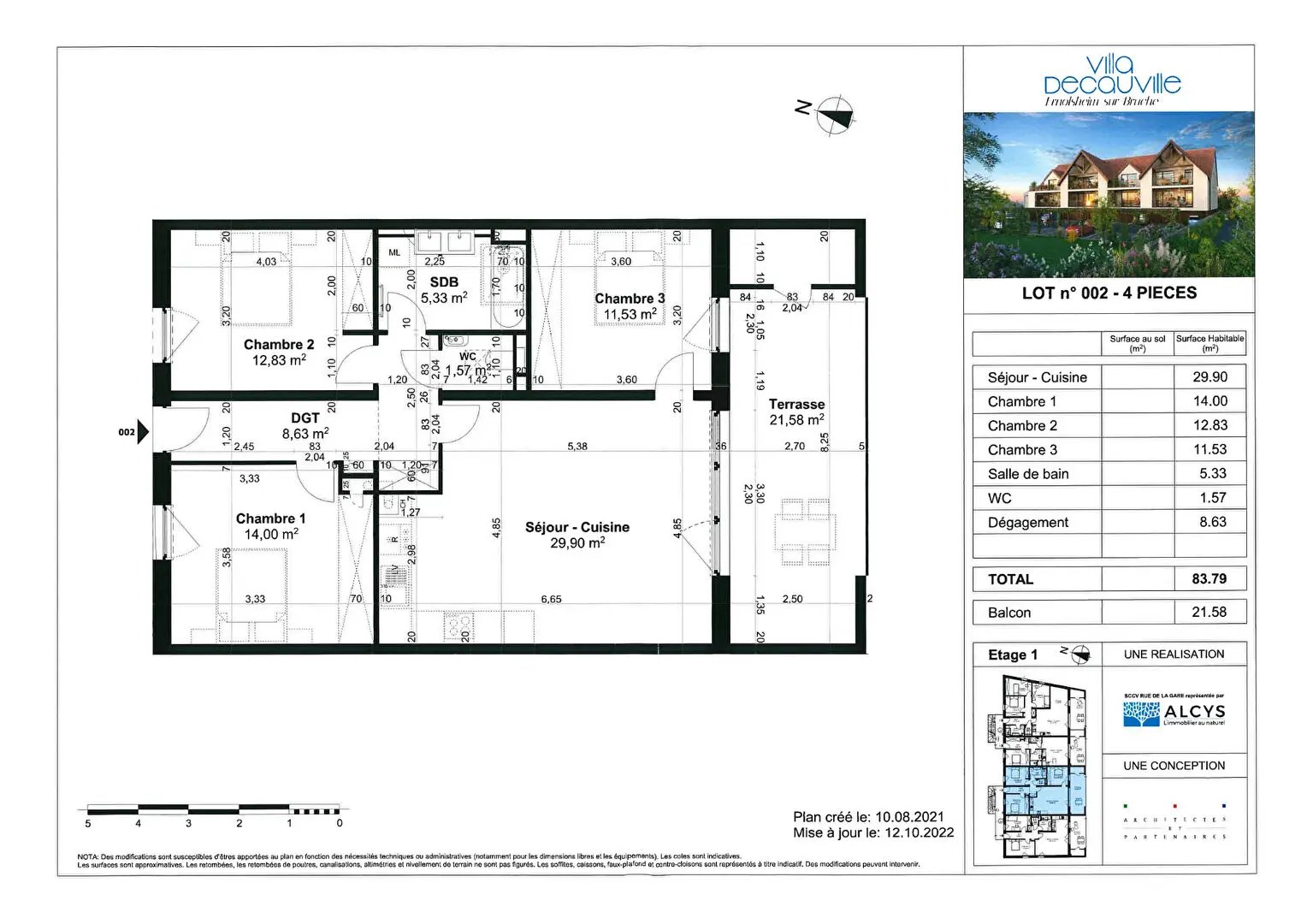 Appartement à vendre, 84m², Ernolsheim-Bruche