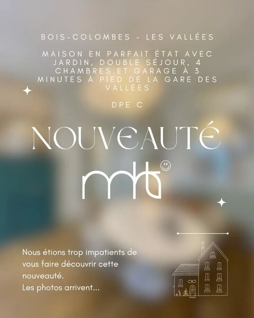 Maison à vendre, 135m², Bois-Colombes
