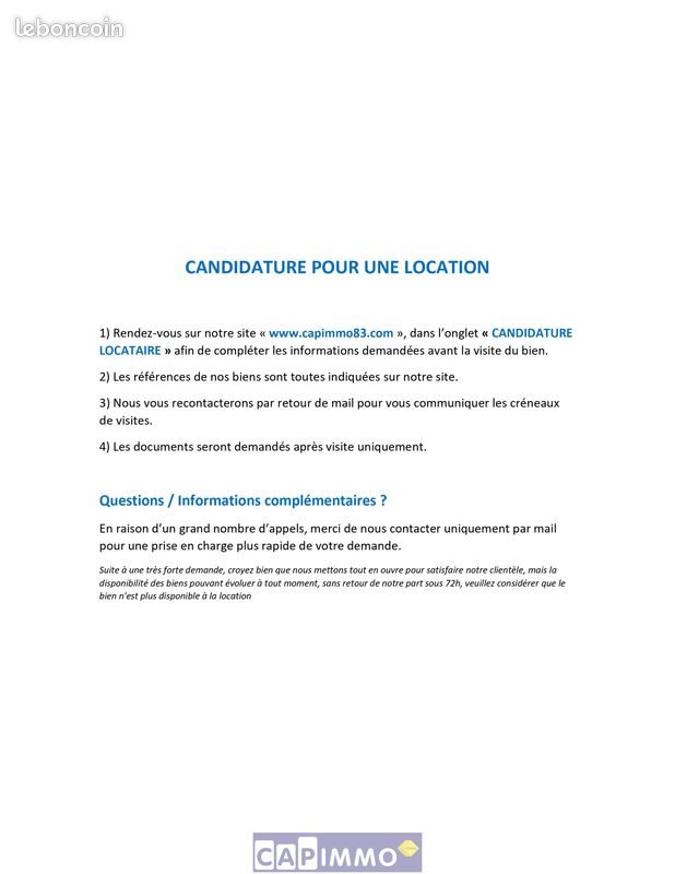 Appartement à louer, 61m², La Garde