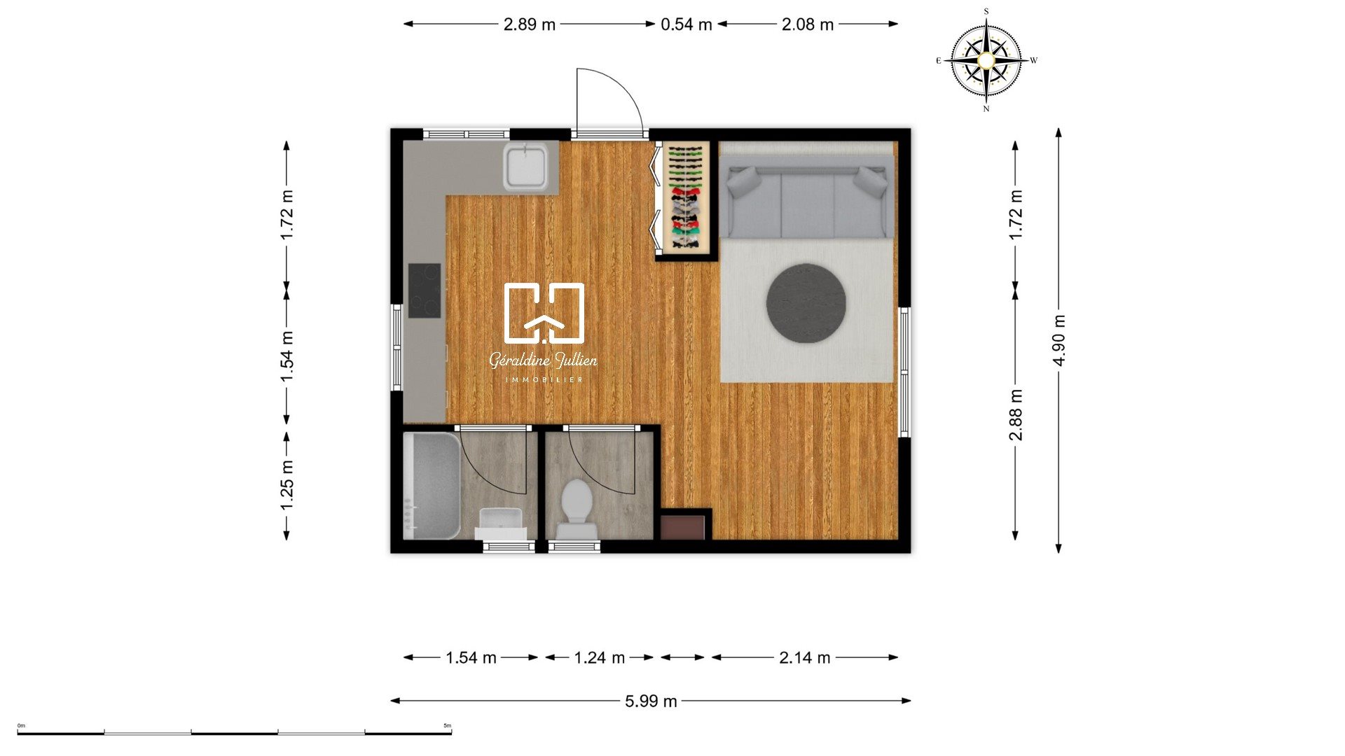 Appartement à vendre, 89m², Saint-Chaffrey