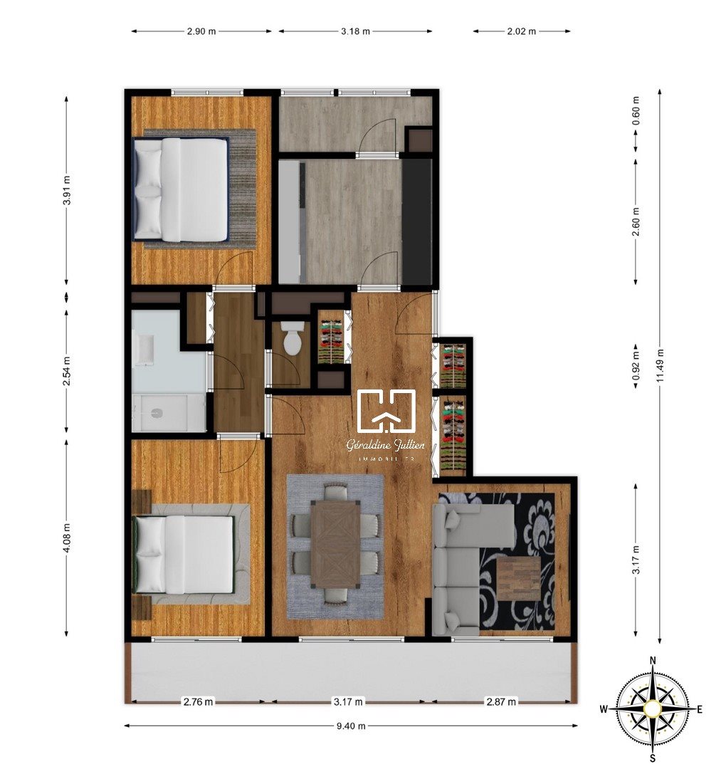 Appartement à vendre, 70m², Briançon