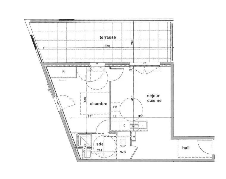 Appartement à louer, 43m², Brignoles