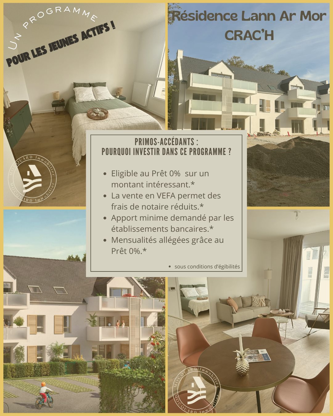Appartement à vendre, 67m², Crac'h