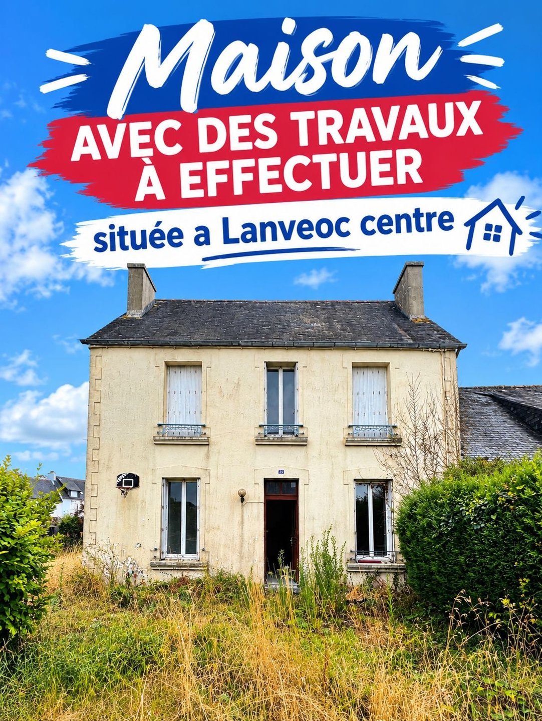 Maison à vendre, 123m², Lanvéoc