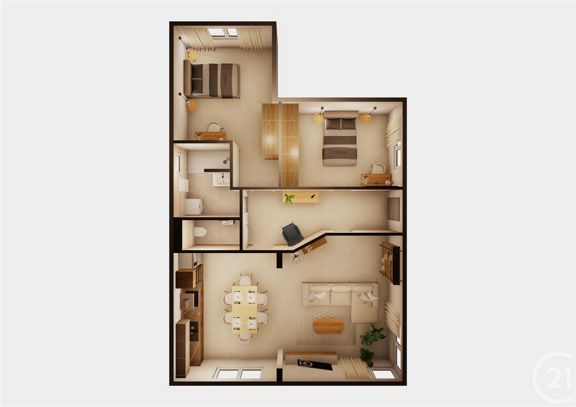 Appartement à louer, 85m², Schwindratzheim
