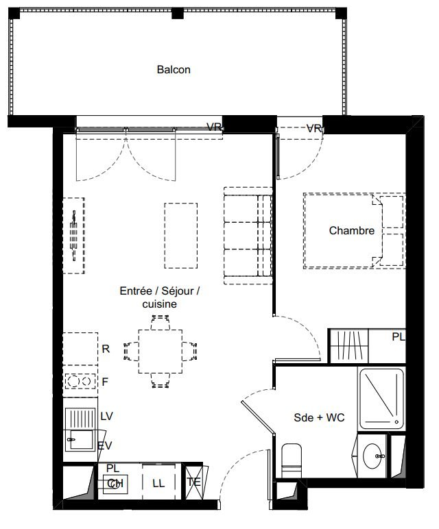 Appartement à vendre, 41m², Pessac