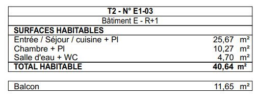 Appartement à vendre, 41m², Pessac