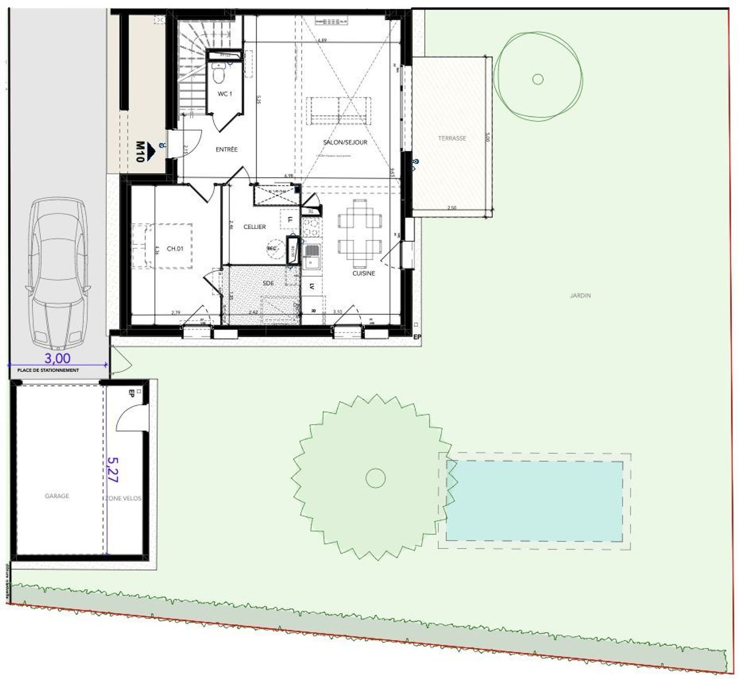 Maison à vendre, 130m², Eysines