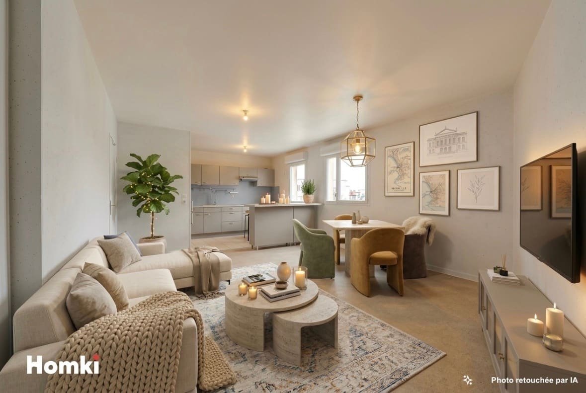 Appartement à vendre, 59m², Drancy