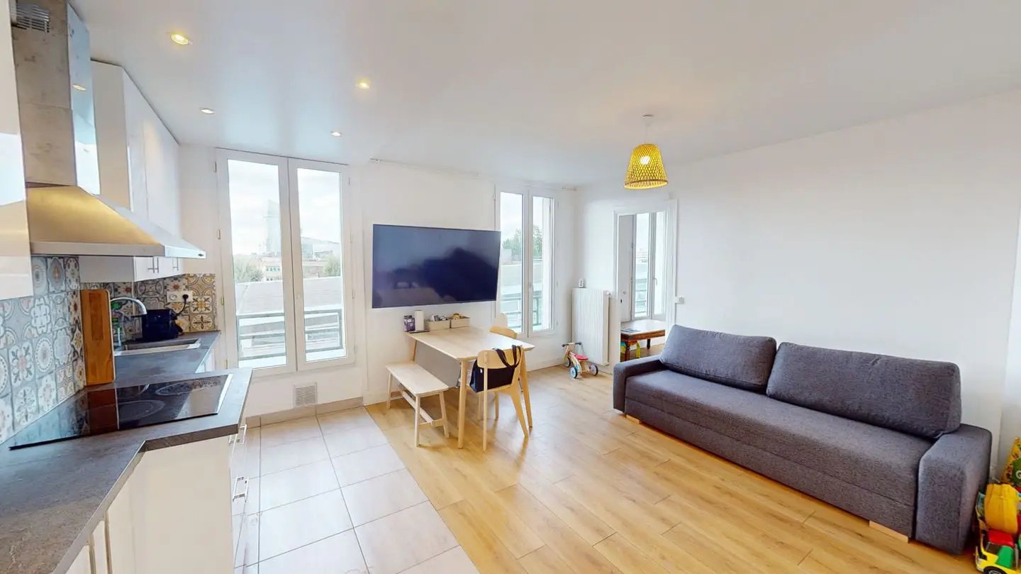 Appartement à louer, 48m², Ivry-sur-Seine