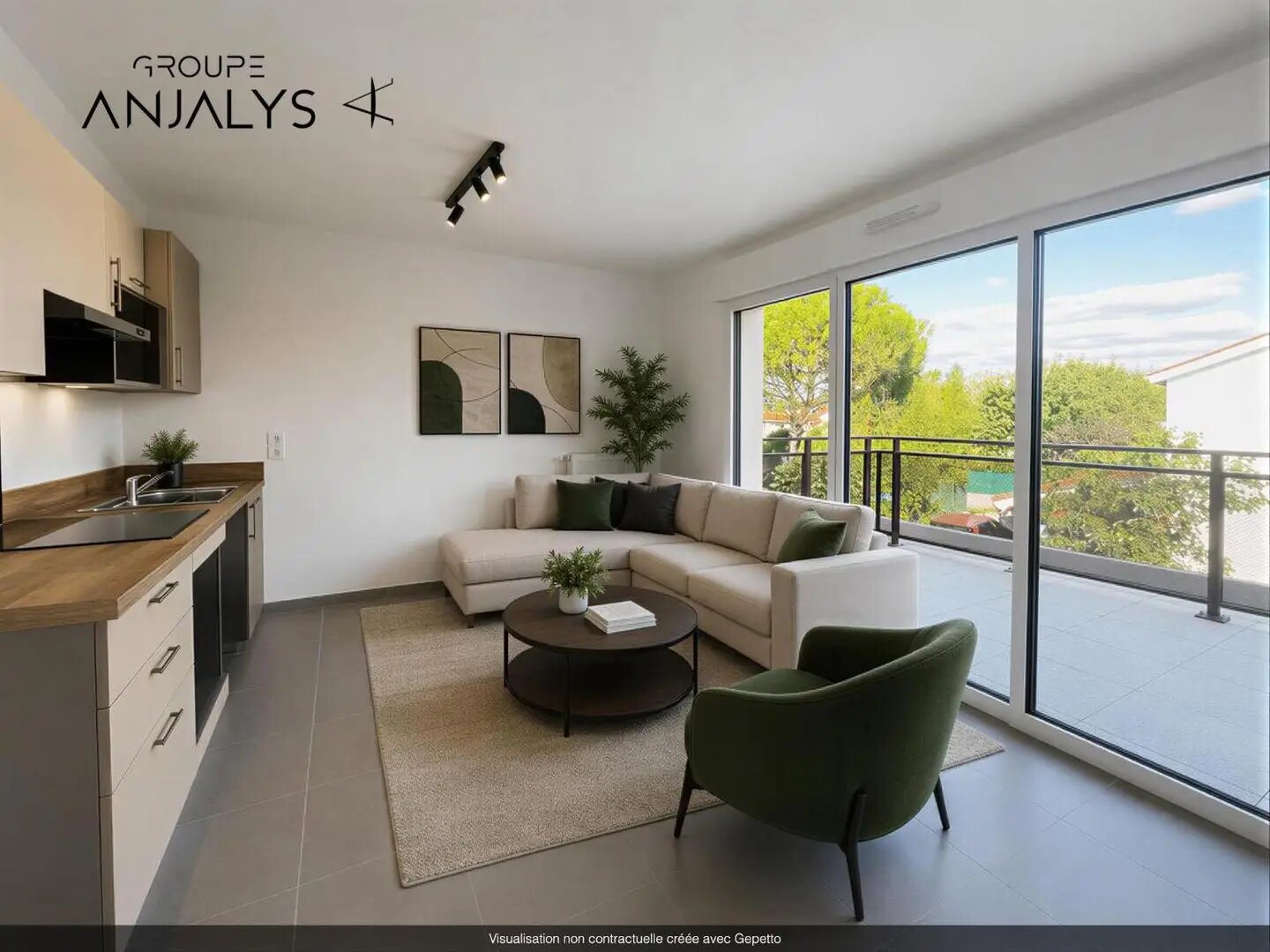 Appartement à louer, 59m², Saint-Priest