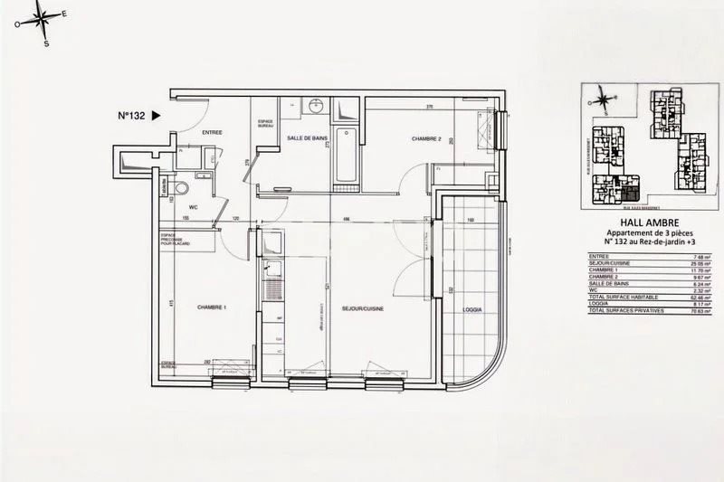 Appartement à vendre, 62m², Rueil-Malmaison