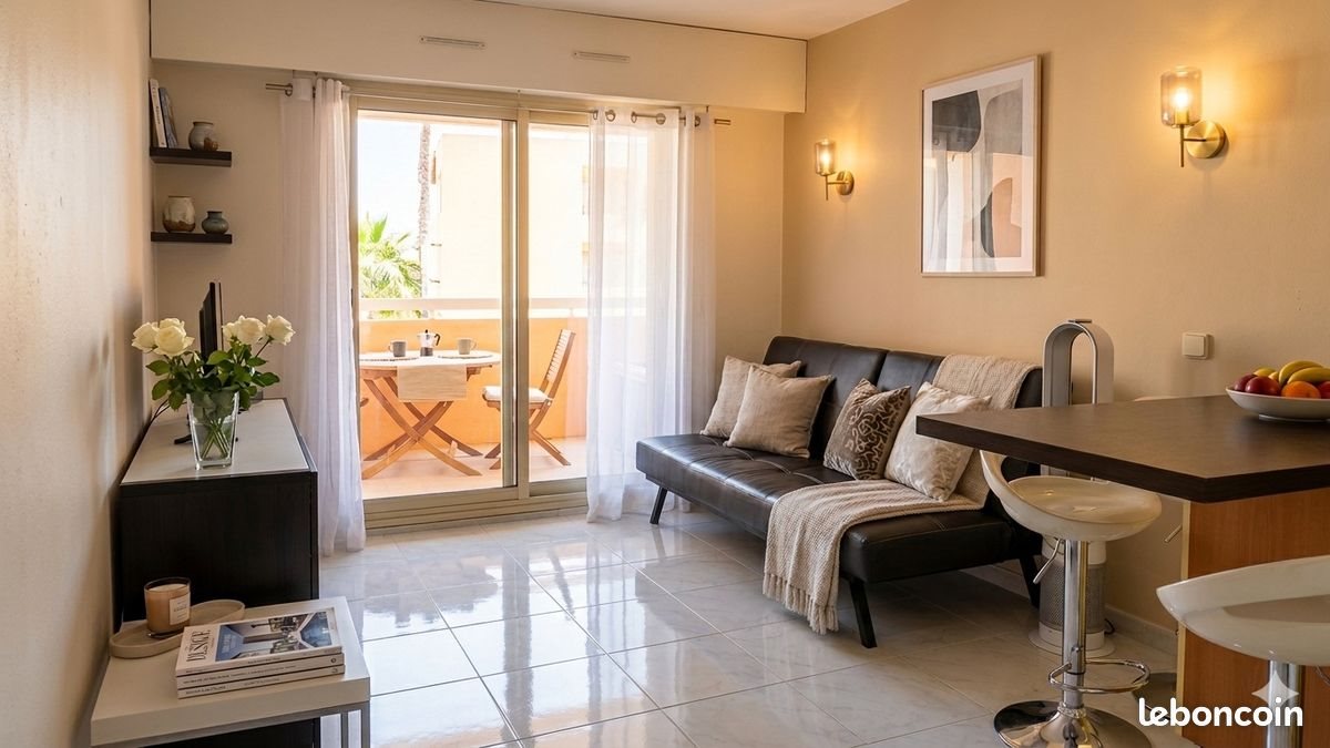 Appartement à louer, 30m², Vallauris