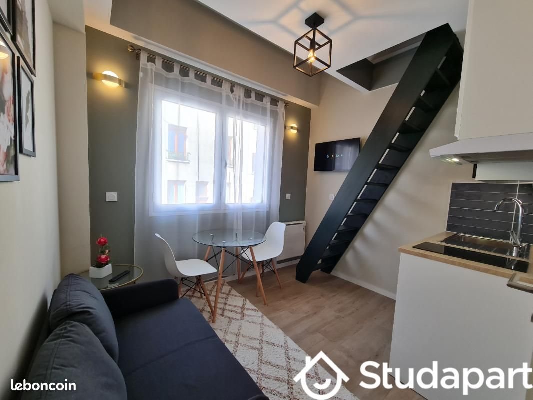 Appartement à louer, 19m², Gentilly